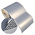 Etiqueta adesiva 100x90mm 10x9cm VOID prata fosco p/ Zebra Argox Elgin - Rolo c/ 323 (30m) - Imagem 1