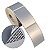 Etiqueta adesiva 40x60mm 4x6cm (1 coluna) VOID prata fosco p/ Zebra Argox Elgin - Rolo c/ 476 (30m) - Imagem 1