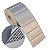Etiqueta adesiva 50x20mm 5x2cm (1 coluna) VOID prata fosco p/ Zebra Argox Elgin - Rolo c/ 1304 (30m) - Imagem 1