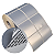 Etiqueta adesiva 50x50mm 5x5cm (2 colunas) VOID prata fosco p/ Zebra Argox Elgin - Rolo c/ 1132 (30m) - Imagem 1