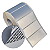 Etiqueta adesiva 70x30mm 7x3cm VOID prata fosco p/ Zebra Argox Elgin - Rolo c/ 909 (30m) - Imagem 1