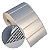 Etiqueta adesiva 80x30mm 8x3cm VOID prata fosco p/ Zebra Argox Elgin - Rolo c/ 909 (30m) - Imagem 1