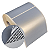 Etiqueta adesiva 100x110mm 10x11cm VOID prata fosco p/ Zebra Argox Elgin - Rolo c/ 265 (30m) - Imagem 1