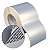 Etiqueta adesiva 100x110mm 10x11cm VOID prata fosco p/ Zebra ZT230 S4M ZT410 - Rolo c/ 795 (90m) Tubete 3 polegadas - Imagem 1