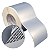 Etiqueta adesiva 100x130mm 10x13cm VOID prata fosco p/ Zebra ZT230 S4M ZT410 - Rolo c/ 678 (90m) Tubete 3 polegadas - Imagem 1