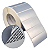 Etiqueta adesiva 100x40mm 10x4cm VOID prata fosco p/ Zebra ZT230 S4M ZT410 - Rolo c/ 2094 (90m) Tubete 3 polegadas - Imagem 1