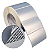 Etiqueta adesiva 100x60mm 10x6cm VOID prata fosco p/ Zebra ZT230 S4M ZT410 - Rolo c/ 1428 (90m) Tubete 3 polegadas - Imagem 1