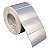 Etiqueta adesiva 100x60mm 10x6cm VOID prata fosco p/ Zebra ZT230 S4M ZT410 - Rolo c/ 1428 (90m) Tubete 3 polegadas - Imagem 1