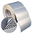 Etiqueta adesiva 100x75mm 10x7,5cm VOID prata fosco p/ Zebra ZT230 S4M ZT410 Rolo c/ 1155 (90m) Tubete 3 polegadas - Imagem 1