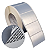 Etiqueta adesiva 15x50mm 1,5x5cm (5 colunas) VOID prata fosco p/ Zebra ZT230 S4M ZT410 Rolo 90m Tubete 3 polegadas - Imagem 1