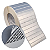 Etiqueta adesiva 25x15mm 2,5x1,5cm (4 colunas) VOID prata fosco Zebra ZT230 S4M ZT410 Rolo 90m Tubete 3 polegadas - Imagem 1
