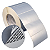 Etiqueta adesiva 26x54mm 2,6x5,4cm (4 colunas) VOID prata fosco Zebra ZT230 S4M ZT410 Rolo 90m Tubete 3 polegadas - Imagem 1