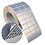 Etiqueta adesiva 33x21mm 3,3x2,1cm (3 colunas) VOID prata fosco Zebra ZT230 S4M ZT410 Rolo 90m Tubete 3 polegadas - Imagem 1