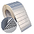 Etiqueta adesiva 33x21mm 3,3x2,1cm (3 colunas s/ espaçamento) VOID prata fosco Zebra Rolo 90m Tubete 3 polegadas - Imagem 1