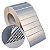 Etiqueta adesiva 34x23mm 3,4x2,3cm (3 colunas) VOID prata fosco Zebra ZT230 S4M ZT410 Rolo 90m Tubete 3 polegadas - Imagem 1
