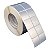 Etiqueta adesiva 40x40mm 4x4cm (2 colunas) VOID prata fosco p/ Zebra ZT230 S4M ZT410 Rolo c/ 90m Tubete 3 polegadas - Imagem 1