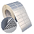 Etiqueta adesiva 50x20mm 5x2cm (2 colunas) VOID prata fosco p/ Zebra ZT230 S4M ZT410 Rolo c/ 90m Tubete 3 polegadas - Imagem 1