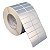 Etiqueta adesiva 50x20mm 5x2cm (2 colunas) VOID prata fosco p/ Zebra ZT230 S4M ZT410 Rolo c/ 90m Tubete 3 polegadas - Imagem 1