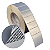 Etiqueta adesiva 50x25mm 5x2,5cm (1 coluna) VOID prata fosco p/ Zebra ZT230 S4M ZT410 Rolo 90m Tubete 3 polegadas - Imagem 1