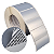 Etiqueta adesiva 80x40mm 8x4cm VOID prata fosco p/ Zebra ZT230 S4M ZT410 - Rolo c/ 2094 (90m) Tubete 3 polegadas - Imagem 1