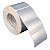 Etiqueta adesiva 90x60mm 9x6cm VOID prata fosco p/ Zebra ZT230 S4M ZT410 - Rolo c/ 1428 (90m) Tubete 3 polegadas - Imagem 1