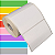Etiqueta adesiva 100x60mm 10x6cm Couche REMOVÍVEL p/ Zebra Argox Elgin - Rolo c/ 476 (30m) - Imagem 1