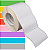 Etiqueta adesiva 100x80mm 10x8cm Couche REMOVÍVEL p/ Zebra ZT230 S4M ZT410 - Rolo c/ 90m Tubete 3 polegadas - Imagem 1