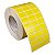 Etiqueta adesiva 33x22mm 3,3x2,2cm (3 colunas) Couche REMOVÍVEL p/ Zebra ZT230 S4M ZT410 Rolo 90m Tubete 3 pol - Imagem 5