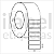 Etiqueta adesiva 50x15mm 5x1,5cm (1 coluna) Couche REMOVÍVEL p/ Zebra ZT230 S4M ZT410 Rolo c/ 90m Tubete 3 pol - Imagem 2
