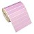 Etiqueta adesiva 50x15mm 5x1,5cm (2 colunas s/ espaçamento) Couche REMOVÍVEL p/ Zebra Argox Elgin - Rolo c/ 30m - Imagem 8
