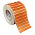 Etiqueta adesiva 50x15mm 5x1,5cm (2 colunas s/ espaçamento) Couche REMOVÍVEL Zebra ZT230 Rolo 90m Tubete 3 pol - Imagem 6