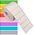 Etiqueta adesiva 50x20mm 5x2cm (1 coluna) Couche REMOVÍVEL p/ Zebra Argox Elgin - Rolo c/ 1304 (30m) - Imagem 1