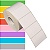 Etiqueta adesiva 50x30mm 5x3cm (1 coluna) Couche REMOVÍVEL p/ Zebra Argox Elgin - Rolo c/ 909 (30m) - Imagem 1