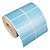 Etiqueta adesiva 50x30mm 5x3cm (2 colunas) Couche REMOVÍVEL p/ Zebra Argox Elgin - Rolo c/ 1818 (30m) - Imagem 10