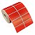 Etiqueta adesiva 50x30mm 5x3cm (2 colunas) Couche REMOVÍVEL p/ Zebra Argox Elgin - Rolo c/ 1818 (30m) - Imagem 7