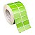 Etiqueta adesiva 50x30mm 5x3cm (2 colunas) Couche REMOVÍVEL p/ Zebra ZT230 S4M ZT410 - Rolo c/ 90m Tubete 3 pol - Imagem 4