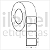 Etiqueta adesiva 50x35mm 5x3,5cm (1 coluna) Couche REMOVÍVEL p/ Zebra ZT230 S4M ZT410 Rolo c/ 90m Tubete 3 pol - Imagem 2