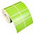 Etiqueta adesiva 50x40mm 5x4cm (2 colunas) Couche REMOVÍVEL p/ Zebra Argox Elgin - Rolo c/ 1394 (30m) - Imagem 4