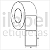Etiqueta adesiva 60x80mm 6x8cm Couche REMOVÍVEL p/ Zebra ZT230 S4M ZT410 Rolo c/ 1083 (90m) Tubete 3 polegadas - Imagem 2