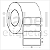 Etiqueta adesiva 80x30mm 8x3cm Couche REMOVÍVEL p/ Zebra ZT230 S4M ZT410 Rolo c/ 2727 (90m) Tubete 3 polegadas - Imagem 2