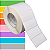 Etiqueta adesiva 80x40mm 8x4cm Couche REMOVÍVEL p/ Zebra ZT230 S4M ZT410 Rolo c/ 2094 (90m) Tubete 3 polegadas - Imagem 1