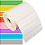 Etiqueta adesiva 85x25mm 8,5x2,5cm Couche REMOVÍVEL p/ Zebra Argox Elgin - Rolo c/ 1071 (30m) - Imagem 1