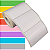 Etiqueta adesiva 90x60mm 9x6cm Couche REMOVÍVEL p/ Zebra Argox Elgin - Rolo c/ 476 (30m) - Imagem 1