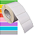 Etiqueta adesiva 95x60mm 9,5x6cm Couche REMOVÍVEL p/ Zebra ZT230 S4M ZT410 - Rolo c/ 90m Tubete 3 polegadas - Imagem 1