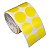 Etiqueta adesiva redonda 40mm 4cm Couche REMOVÍVEL - Rolo c/ 500 (10,5m) Tubete 3 polegadas - Imagem 5