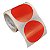 Etiqueta adesiva redonda 90mm 9cm Couche REMOVÍVEL - Rolo c/ 250 (23m) - Imagem 7