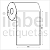 Etiqueta adesiva 100x150mm 10x15cm Tyvek® p/ Zebra Argox Elgin - Rolo c/ 200 (30m) - Imagem 2