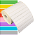 Etiqueta adesiva 25x12mm 2,5x1,2cm (4 colunas) Tyvek® p/ Zebra Argox Elgin - Rolo c/ 8000 (30m) - Imagem 1