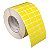 Etiqueta adesiva 33x17mm 3,3x1,7cm (3 colunas) Tyvek® p/ Zebra ZT230 S4M ZT410 - Rolo c/ 90m Tubete 3 polegadas - Imagem 5