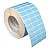 Etiqueta adesiva 33x17mm 3,3x1,7cm (3 colunas) Tyvek® p/ Zebra ZT230 S4M ZT410 - Rolo c/ 90m Tubete 3 polegadas - Imagem 9
